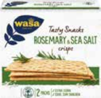 Tasty Snacks Crisp Crackers, Rounds oder Sandwich von Wasa im aktuellen Marktkauf Prospekt für 1,99 €