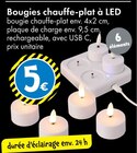 Bougies chauffe-plat à LED en promo chez TEDi Bougies chauffe-plat à LED dans le catalogue TEDi