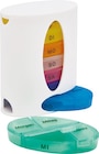 Pillenorganizer für 4,99 € bei Rossmann im Angebot Pillenorganizer im aktuellen Rossmann Prospekt