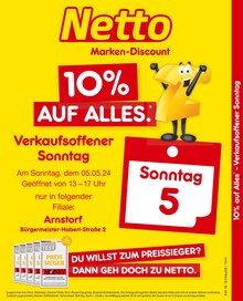 Netto Marken-Discount Prospekt 10% auf alles mit  Seiten in Arnstorf und Umgebung