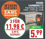 Kaminbriketts Angebote von Rekord bei Marktkauf Hemer für 5,99 €