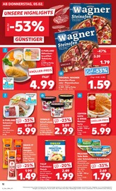 Aktueller Kaufland Prospekt mit Flammkuchen, "KNÜLLER", Seite 12