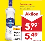 Aktuelles Wodka Angebot bei Netto Marken-Discount in Karlsruhe ab 5,49 €