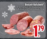 Brotzeit-Aufschnitt im EDEKA Prospekt Brotzeit-Aufschnitt im aktuellen EDEKA Prospekt für 1,79 €