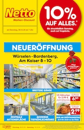Netto Marken-Discount Prospekt für Herzogenrath: "Neueröffnung - 10% auf ALLES", 6 Seiten, 09.12.2025 - 13.12.2025