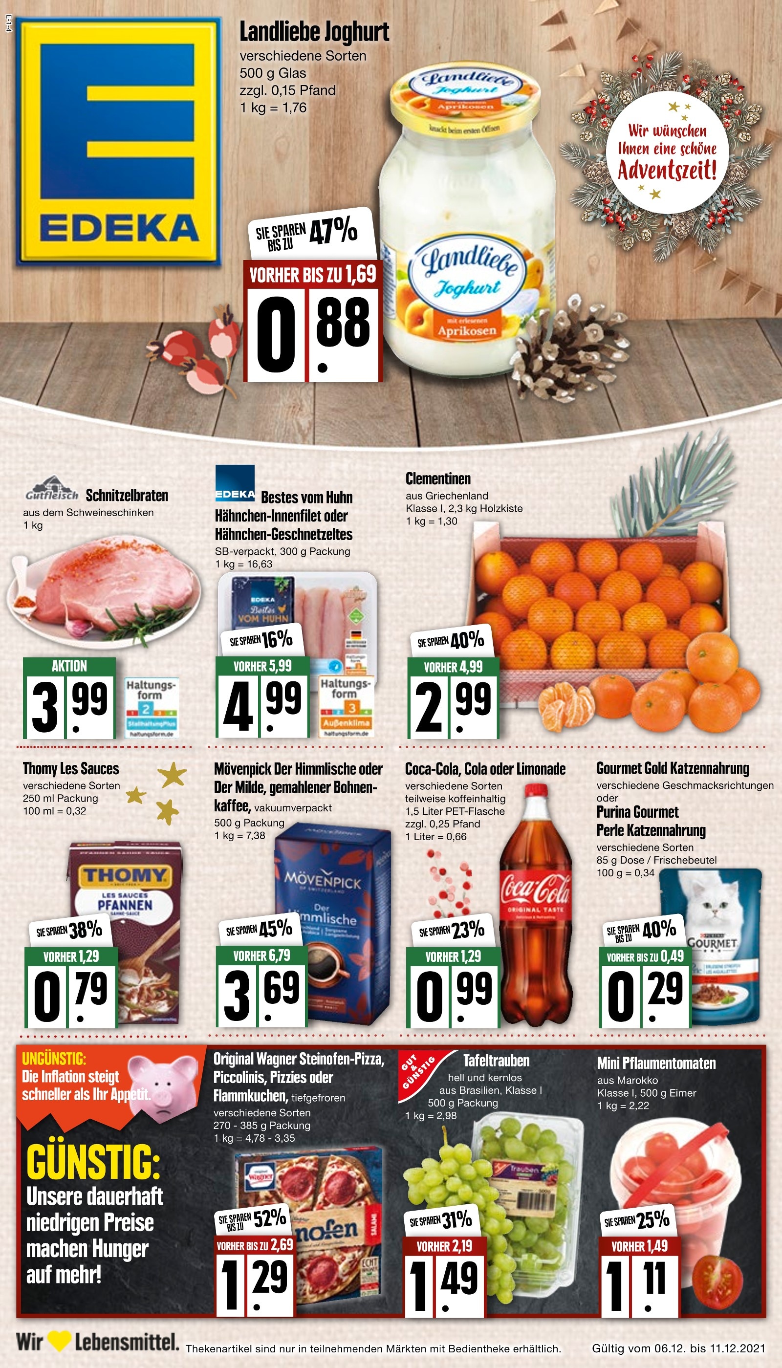 EDEKA Prospekt für Mittenwalde mit 20 Seiten EDEKA Prospekt für Mittenwalde: "Aktuelle Angebote", 20 Seiten, 06.12.2021 - 11.12.2021