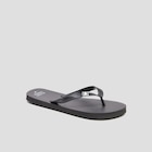 Tongs plage noir homme - WAMEA_BEACH en promo chez La Halle Tongs plage noir homme - WAMEA_BEACH dans le catalogue La Halle