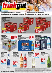 Trinkgut Getränkemarkt Prospekt der aktuellen Woche mit 4 Seiten, gültig von 12.05.2025 bis 17.05.2025, in Oberschleißheim und Umgebung Aktueller Trinkgut Getränkemarkt Prospekt in Oberschleißheim und Umgebung, "Neufahrns größter Getränkemarkt!" mit 4 Seiten, 12.05.2025 - 17.05.2025