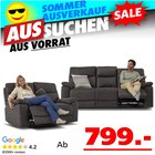 Kingstone im Seats and Sofas Prospekt Kingston 3-Sitzer oder 2-Sitzer Sofa von Seats and Sofas im aktuellen Seats and Sofas Prospekt für 799,00 €