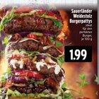 Burgerpattys im Angebot bei EDEKA in Soest Burgerpattys Angebote von Sauerländer Weidestolz bei EDEKA Soest für 1,99 €