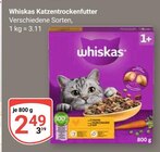 Katzentrockenfutter im Angebot bei GLOBUS in Salzgitter Katzentrockenfutter Angebote von Whiskas bei GLOBUS Salzgitter für 2,49 €