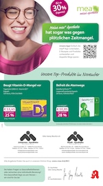 mea - meine apotheke Apotheken Prospekt der aktuellen Woche mit 4 Seiten, gültig von 01.10.2026 bis 31.10.2026, in Kornwestheim und Umgebung Aktueller mea - meine apotheke Apotheken Prospekt in Kornwestheim und Umgebung, "Unsere Oktober-Angebote" mit 4 Seiten, 01.10.2026 - 31.10.2026