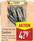Sardinen im Angebot bei ALDI Nord in Bremerhaven Sardinen Angebote von TESOROS DEL SUR bei ALDI Nord Bremerhaven für 4,79 €