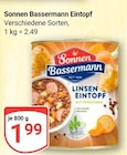 Eintopf von Sonnen Bassermann im aktuellen GLOBUS Prospekt