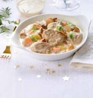 Veau sauce crémeuse aux girolles dans le catalogue Intermarché