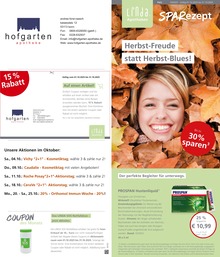 LINDA Premiumapotheke Prospekt für Bonn: "Aktuelle Angebote", 3 Seiten, 01.10.2025 - 31.10.2025