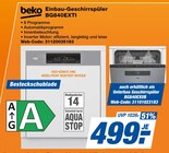 expert Beckum - Einbau-Geschirrspüler Angebot im Prospekt Einbau-Geschirrspüler bei expert im Beckum Prospekt für 499,00 €