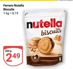 Nutella Biscuits Angebote von Ferrero bei GLOBUS Braunschweig für 2,49 €