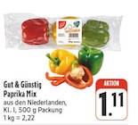Paprika Mix bei nah und gut im Gröditz Prospekt für 1,11 €