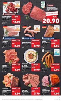 Rindfleisch im Kaufland Prospekt "Aktuelle Angebote" mit 48 Seiten (Mainz)