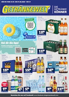 Coca Cola im aktuellen Getränkewelt Prospekt (Gelsenkirchen) Coca Cola im Getränkewelt Prospekt "DIE GETRÄNKEKÖNNER" mit 4 Seiten (Gelsenkirchen)