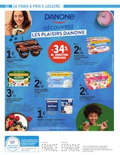 Promos Activia dans le catalogue "Et votre pouvoir d'achat est éclatant !" de E.Leclerc à la page 22 Promos Activia dans le catalogue "Et votre pouvoir d'achat est éclatant !" de E.Leclerc à la page 22