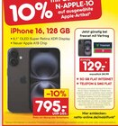 iPhone 16, 128 GB Angebote von Apple bei Netto Marken-Discount Hofheim für 795,00 €