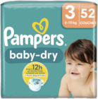 52 couches - BADY-DRY en promo chez Stokomani Reims à 12,99 €
