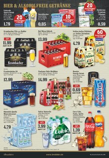 Krombacher im aktuellen EDEKA Prospekt (Bergisch Gladbach) Krombacher im EDEKA Prospekt "Aktuelle Angebote" mit 16 Seiten (Bergisch Gladbach)