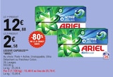 Lessive capsules - Ariel - E.Leclerc à Issy-les-Moulineaux Lessive capsules - Ariel en promo chez E.Leclerc Issy-les-Moulineaux à 2,58 €