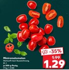 Kaufland - Miniromatomaten Angebot im Prospekt Miniromatomaten bei Kaufland im Prospekt "" für 1,29 €