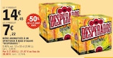 Bière aromatisée à un spiritueux à base d'agave - Desperados en promo chez E.Leclerc Saint-Denis à 7,22 €