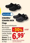 Clogs Angebote von ESMARA/ESMARA MEN bei Lidl Offenbach für 6,99 €