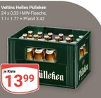 Helles Pülleken Angebote von Veltins bei GLOBUS Krefeld für 13,99 €