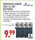 Wiederaufladbare USB-C-LI-Ion-Batterien Angebote von MediaRange bei Marktkauf Neuss für 9,99 €