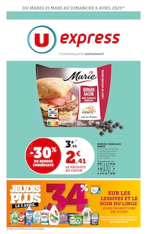 Prospectus U Express à Le Chesnay, "U Express", 12 pages de promos valables du 25/03/2025 au 06/04/2025