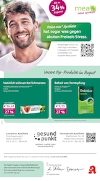 Apotheken Prospekt von mea - meine apotheke in Rosendahl Aktueller mea - meine apotheke Apotheken Prospekt für Rosendahl: Unsere August-Angebote mit 4} Seiten, 01.08.2026 - 31.08.2026