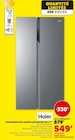 Réfrigérateur Américain 528 L - HAIER en promo chez Super U Lyon à 549,00 €