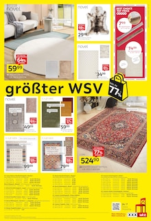 Teppich im XXXLutz Möbelhäuser Prospekt "Deutschlands größter WSV" mit 12 Seiten (Lübeck)