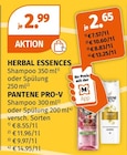 Shampoo im Angebot bei Müller in Ludwigshafen Shampoo Angebote von HERBAL ESSENCES bei Müller Ludwigshafen für 2,65 €