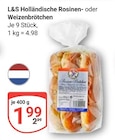 Aktuelles Holländische Rosinenbrötchen Angebot bei GLOBUS in Duisburg ab 2,99 €