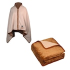 Poncho/Plaid chauffant 2 en 1 Nooma - TERRAILLON en promo chez Carrefour Brest