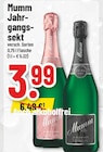 Jahrgangssekt im Angebot bei Marktkauf in Herne Jahrgangssekt Angebote von Mumm bei Marktkauf Herne für 3,99 €