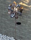 Solar-Dekolicht Windspiel silbern Angebote bei toom Baumarkt Velbert für 14,99 €