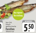 Forellen im Angebot bei EDEKA in Erkelenz Forellen Angebote bei EDEKA Erkelenz für 5,50 €