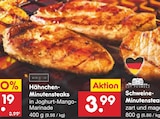 HÄHNCHEN-Minutensteaks Angebote bei Netto Marken-Discount Buchholz für 3,99 €