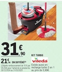 Kit Turbo - Vileda dans le catalogue E.Leclerc