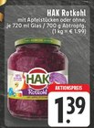 Rotkohl Angebote von HAK bei E center Solingen für 1,39 €