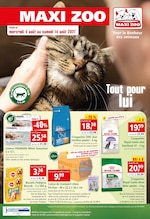 Catalogue Maxi Zoo à Eaubonne, avec 8 pages Prospectus Maxi Zoo à Eaubonne, "Tout pour lui ", 8 pages, 04/08/2021 - 14/08/2021