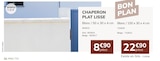 Chaperon Plat Lisse - Union-Matériaux à Perpignan Chaperon Plat Lisse en promo chez Union-Matériaux Perpignan à 8,90 €